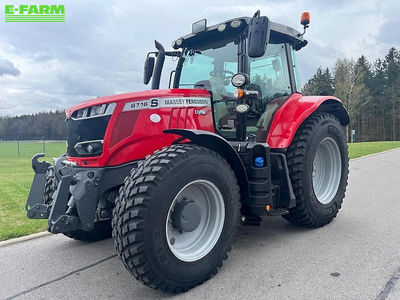 E-FARM: Massey Ferguson 6716 S - Tractor - id T3Z7YZV - €109,000 - Year of construction: 2020 - Engine hours: 950,Engine power (HP): 159,Germany