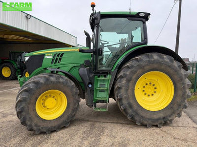 E-FARM: John Deere 6195 R - Tractor - id MHSFLXK - €65,000 - Year of construction: 2015 - Engine hours: 8,400,Engine power (HP): 195,France