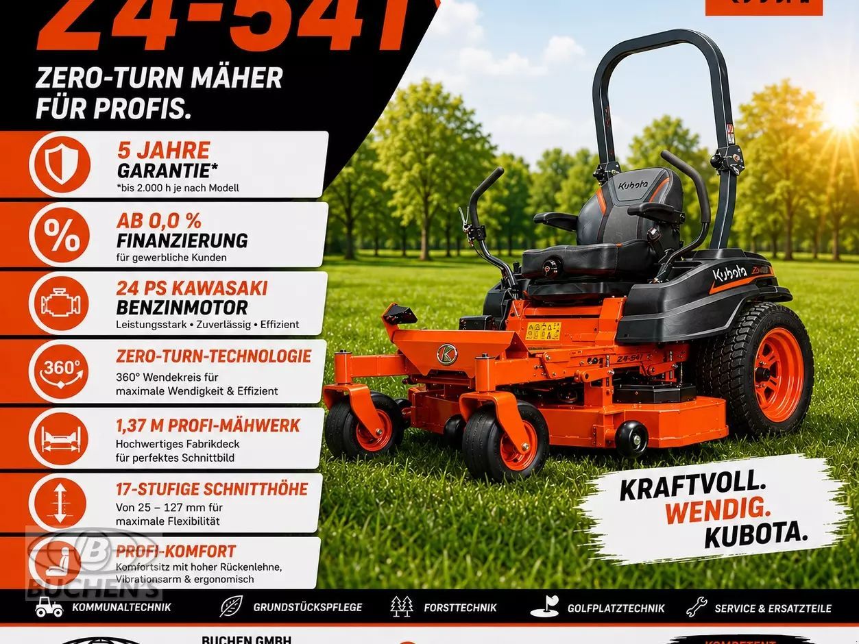Kubota z4-451 zeroturn Lawn mower €10,920
