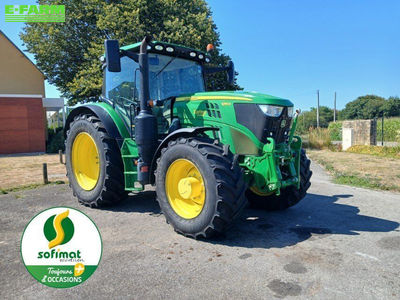 E-FARM: John Deere 6155 R - Traktor - id X2MUJCI - 94.900 € - Baujahr: 2021 - Abgelesene Motorstunden: 3.200,Motorleistung (PS): 155,Frankreich