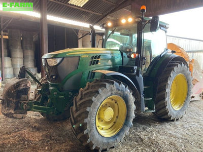 E-FARM: John Deere 6155 R - Tractor - id NHJ7KQU - €70,000 - Year of construction: 2021 - Engine hours: 5,900,Engine power (HP): 155,France