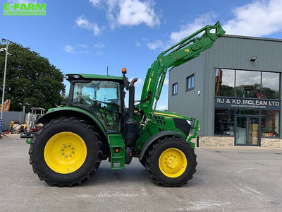 E-FARM: John Deere 6155 R - Traktor - id XELKBFE - 96.273 € - Baujahr: 2022 - Abgelesene Motorstunden: 3.005,Motorleistung (PS): 168,Vereinigtes Königreich
