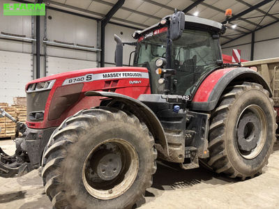 E-FARM: Massey Ferguson 8740 S - Traktor - id ZYITHRZ - 147.000 € - Baujahr: 2019 - Abgelesene Motorstunden: 3.100,Motorleistung (PS): 400,Frankreich