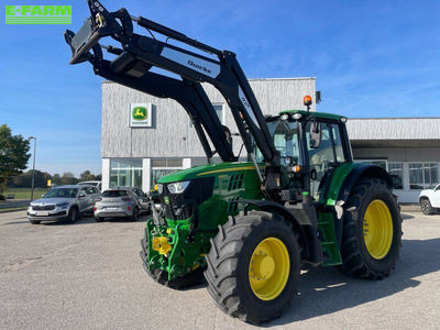 E-FARM: John Deere 6155 M - Трактор - id ZFYZMAW - 109 160 € - Год выпуска: 2022 - Отработанные часы: 1 628,Мощьность двигателя: 155,Германия
