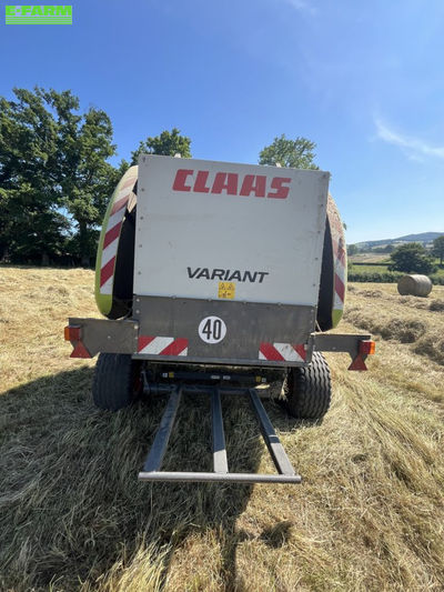 E-FARM: Claas Variant 370 - Presă de balotat - id UJ4G9YT - 13.900 EUR - Anul: 2014 - Numărul total de baloți produși: 13.000,Franța