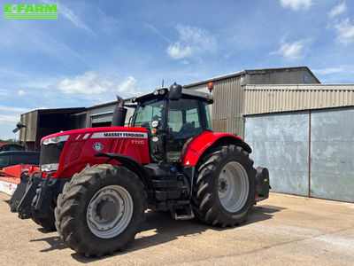 E-FARM: Massey Ferguson 7720 - Tractor - id DYZHMYU - €77,760 - Year of construction: 2017 - Engine hours: 3,500,Engine power (HP): 185,United Kingdom