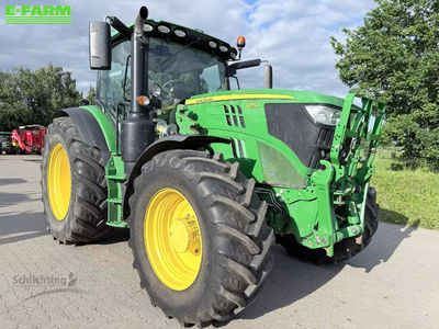 E-FARM: John Deere 6155 R - Tractor - id SDHHCPS - €77,000 - Year of construction: 2018 - Engine hours: 6,500,Engine power (HP): 155,Germany