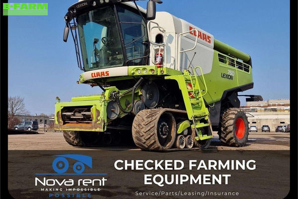 Claas Lexion 760 Terra Trac Combine harvester €89,000