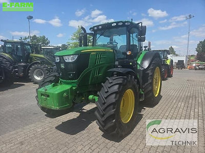 E-FARM: John Deere 6215 R - Traktor - id YGJQIIR - 91.900 € - Baujahr: 2019 - Abgelesene Motorstunden: 5.785,Motorleistung (PS): 233,Deutschland