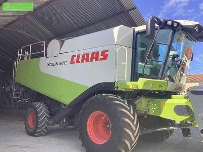 E-FARM: Claas Lexion 570 - Комбайн - id AVLTUHY - 62 000 € - Година на построяване: 2005 - Работни часове на двигателя: 3 940,Мощност на двигателя (HP): 390,Франция