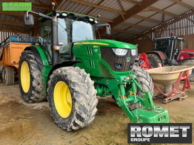 E-FARM: John Deere 6150 R - Tractor - id UZRFTLN - €54,325 - Year of construction: 2012 - Engine hours: 5,400,Engine power (HP): 150,France