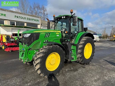 E-FARM: John Deere 6155 M - Tractor - id LYXMSIK - €78,500 - Year of construction: 2020 - Engine hours: 3,350,Engine power (HP): 155,France