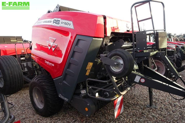 Massey Ferguson rb 4160 v Presă de balotat 44.862 EUR