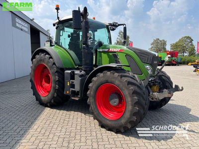 E-FARM: Fendt 724 Vario Profi Plus - Tractor - id ZHD7IWH - €123,885 - Year of construction: 2021 - Engine hours: 5,408,Engine power (HP): 241,Germany