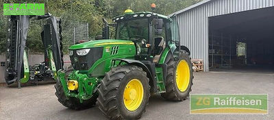 E-FARM: John Deere 6155 R - Tractor - id MVJZDYK - €85,000 - Year of construction: 2018 - Engine hours: 5,600,Engine power (HP): 180,Germany