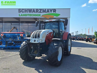 E-FARM: Steyr CVT 6185 Komfort - Tractor - id NXRGSSV - €97,257 - Year of construction: 2016 - Engine hours: 3,250,Engine power (HP): 179,Austria