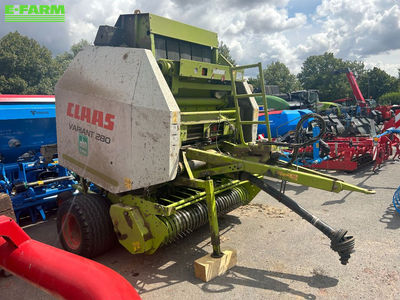 E-FARM: Claas Variant 280 - Baler - id JBVMP7P - €6,500 - Year of construction: 2005 - Total number of bales produced: 22,000,France