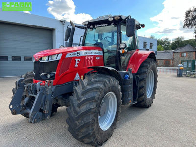 E-FARM: Massey Ferguson 7718 S - Tractor - id FRXJ7QS - €84,342 - Year of construction: 2020 - Engine hours: 1,330,Engine power (HP): 188,United Kingdom
