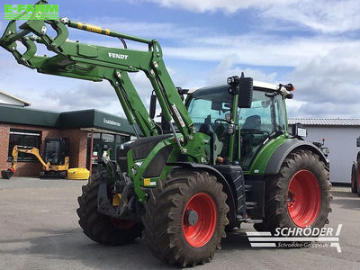E-FARM: Fendt 516 Vario Profi Plus - Traktor - id Q7GCWJ4 - 166.885 € - Baujahr: 2023 - Abgelesene Motorstunden: 458,Motorleistung (PS): 163,Deutschland