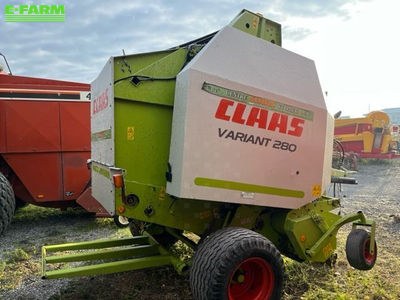 E-FARM: Claas Variant 280 - Baler - id V9DPJMF - €11,000 - Year of construction: 2008 - Total number of bales produced: 15,000,France