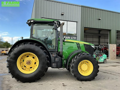 E-FARM: John Deere 7250 R - Tractor - id 9KGAM6S - €45,500 - Year of construction: 2014 - Engine hours: 9,528,Engine power (HP): 247,United Kingdom