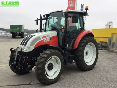 E-FARM: Steyr Kompakt 4085 - Tractor - id HL8L4UL - €49,900 - Year of construction: 2014 - Engine hours: 950,Engine power (HP): 85,Austria