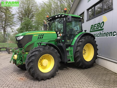 E-FARM: John Deere 6150 R - Tractor - id RXELB5U - €80,000 - Year of construction: 2014 - Engine hours: 6,693,Engine power (HP): 170,Germany