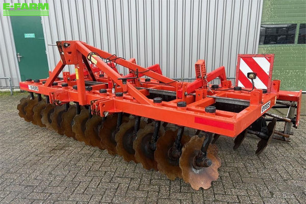 evers salerno schijveneg 4 meter - grote buizenrol Disc harrow €8,950