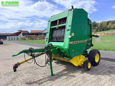 E-FARM: John Deere 580 - Presă de balotat - id S8AEABN - 4.900 EUR - Anul: 1997 - Numărul total de baloți produși: 16.977,Germania