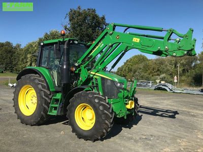 E-FARM: John Deere 6110 M - Traktori - id NHSA5XM - 79 000 € - Godina proizvodnje: 2021 - Radni sati motora: 4.200,Snaga motora (KS): 121,Francuska