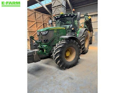 E-FARM: John Deere 6195 R - Tractor - id TPYIDBK - €130,000 - Year of construction: 2022 - Engine hours: 2,500,Engine power (HP): 212,France