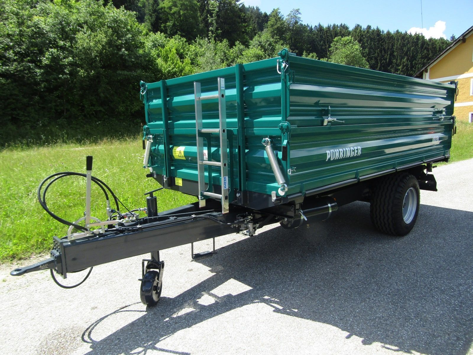 PÜHRINGER 4020 7,5t 4,0x2,05m Dumper €9,992