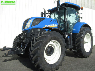 E-FARM: New Holland T7.210 - Tractor - id P1NVYPA - €66,000 - Year of construction: 2017 - Engine hours: 4,398,Engine power (HP): 210,France