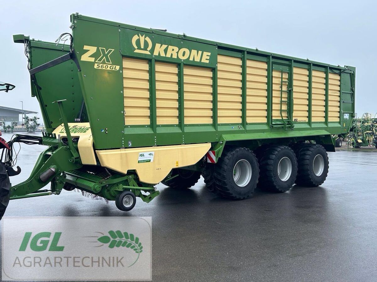 E-FARM: Krone ZX 560 GL - Forage transport - id RQR1CBR - €89,000