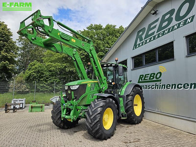 E-FARM: John Deere 6195 R - Tractor - id H6CYZAA - €74,000 - Year of construction: 2017 - Engine hours: 8,503,Engine power (HP): 235,Germany