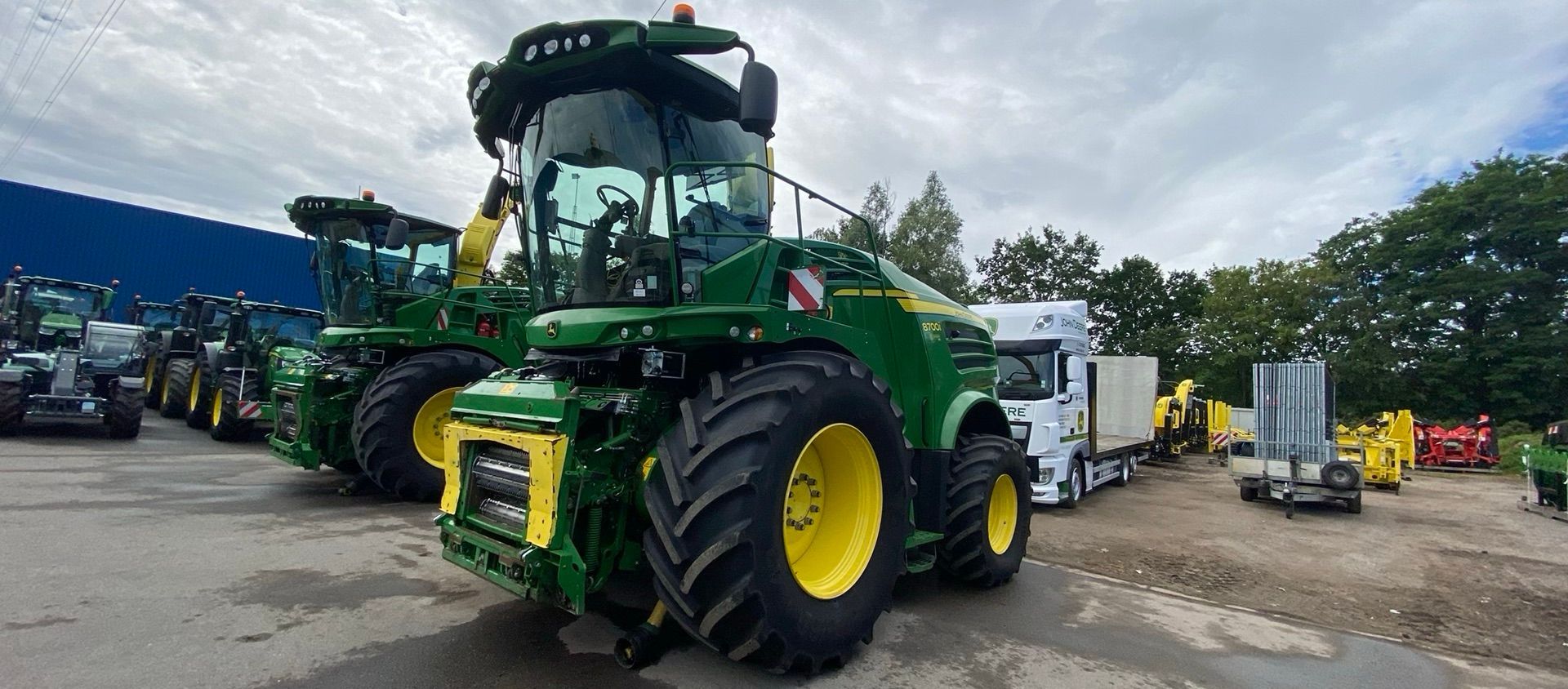 John Deere 8700 Selvkørende grønthøster 143.500 €