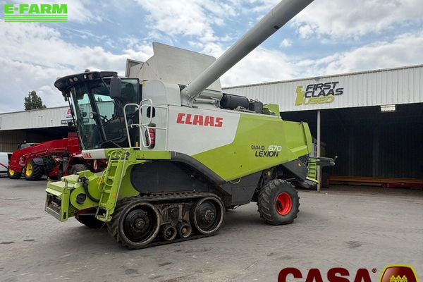 Claas Lexion 670 Terra Trac Combine harvester €175,000