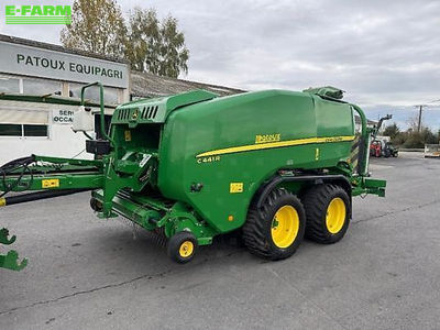 E-FARM: John Deere C441R - Πρέσσα - id ZQAHFXW - 60.000 € - Χρονία: 2020 - Συνολικός αριθμός παραχθέντων δεμάτων: 22.362,Γαλλία