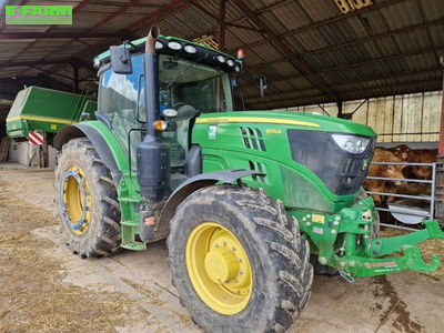 E-FARM: John Deere 6155 R - Tractor - id HITZEK1 - €69,000 - Year of construction: 2017 - Engine hours: 5,350,Engine power (HP): 168,France