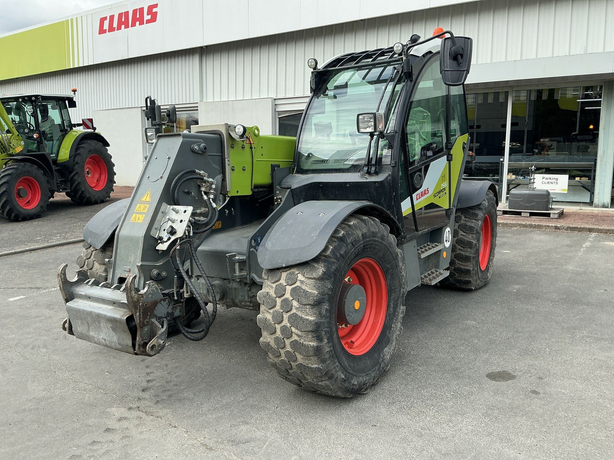 Claas Scorpion 756 Τηλεσκοπικός φορτωτής 102.500 €