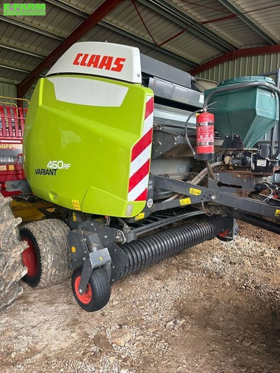 E-FARM: Claas Variant 460 RF - Baler - id QITBEU2 - €23,500 - Year of construction: 2019 - Total number of bales produced: 5,000,France
