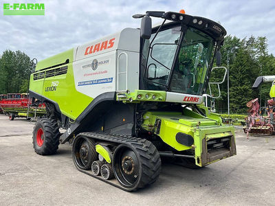 E-FARM: Claas Lexion 760 Terra Trac - Combine harvester - id 8SQUYXM - €105,000 - Year of construction: 2014 - Engine hours: 3,224,Engine power (HP): 489,Latvia