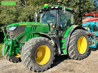 E-FARM: John Deere 6140 R - Tractor - id PPPQN9U - €58,500 - Year of construction: 2015 - Engine hours: 5,200,Engine power (HP): 168,France