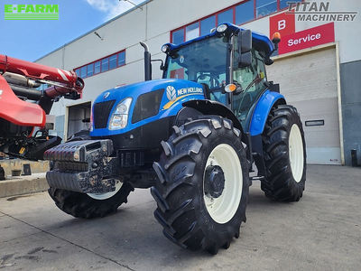 E-FARM: New Holland TD5.95 - Tractor - id D2LNBAZ - €30,100 - Year of construction: 2020 - Engine hours: 1,907,Engine power (HP): 99,Romania