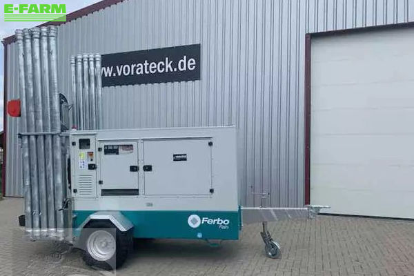 Ferbo fox dieselaggregat mit 40 kva und unterwasserpumpe Drėkinimo įranga 32 353 €