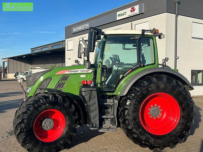 E-FARM: Fendt 724 Vario Profi Plus - Tractor - id BUJMUHT - €133,500 - Year of construction: 2019 - Engine hours: 3,449,Engine power (HP): 241,Germany