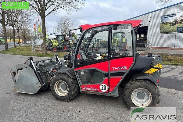 Weidemann T4512 Τηλεσκοπικός φορτωτής 49.900 €