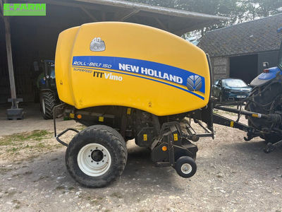E-FARM: New Holland Roll-Belt 150 Superfeed - Πρέσσα - id R9DJUNF - 16.000 € - Χρονία: 2015 - Συνολικός αριθμός παραχθέντων δεμάτων: 6.850,Γαλλία