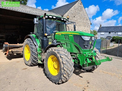 E-FARM: John Deere 6155 R - Trattore - id JLK8NRZ - 73.000 € - Anno di costruzione: 2018 - Ore: 4.436,Potenza del motore: 155,Francia