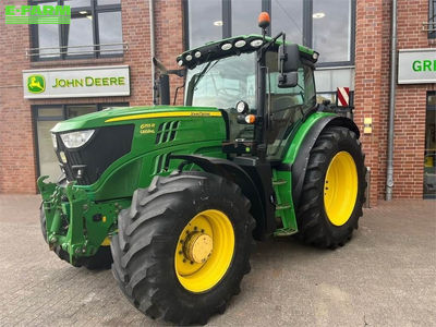 E-FARM: John Deere 6155 R - Tractor - id ZXTDASL - €68,950 - Year of construction: 2016 - Engine hours: 7,640,Engine power (HP): 155,Germany